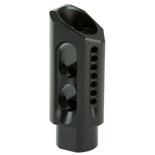 Yankee Hill Machine Co YHM-3085-MB-A Slant Brake/Compensator for .30 Caliber Rifles