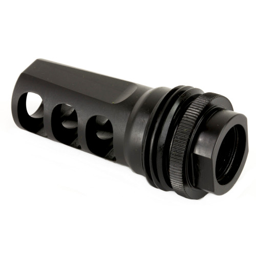 SilencerCo ASR Muzzle Brake 5/8x32 for Suppressed Shooting and Recoil Reduction