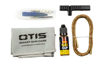 Otis Technology Ripcord Deluxe .22 Caliber Cleaning Kit with Bore Brush, Cotton Mop, and FP-10 Lubricant