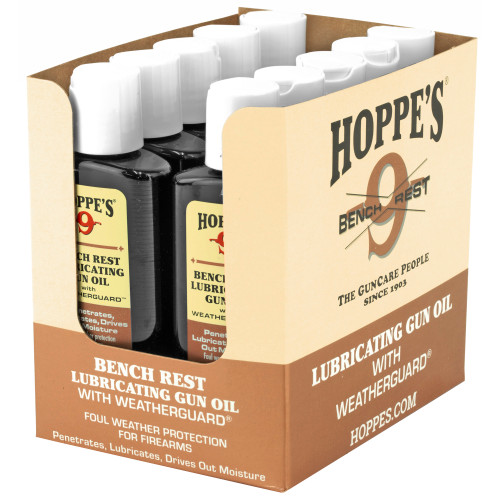 Hoppe's Bench Rest Copper Cleaner No. 9 - 2.25 oz for Firearm Barrel Maintenance