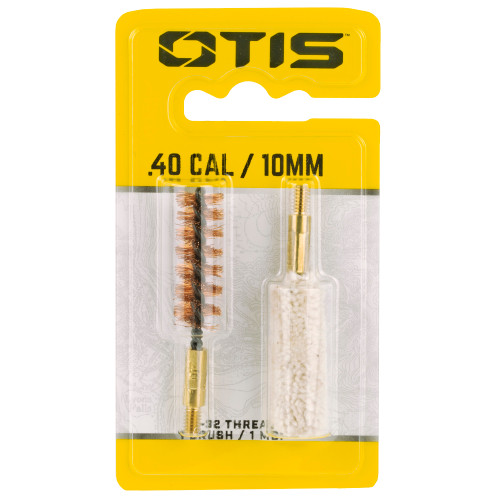 Otis Technology FG-341-MB 10mm/.40 Caliber Bore Brush and Mop Combo Pack