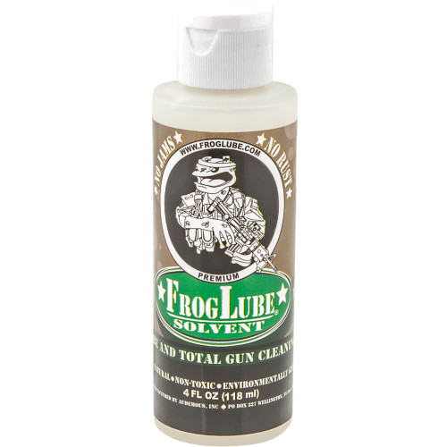 FrogLube Solvent 4oz for Effective Firearm Cleaning and Maintenance