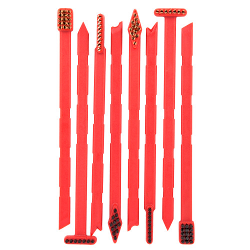 Real Avid Smart Brushes * Precision Gun Cleaning Brushes with Integrated Scrapers Real Avid Smart Brushes * Precision Gun Cleaning Brushes with Integrated Scrapers