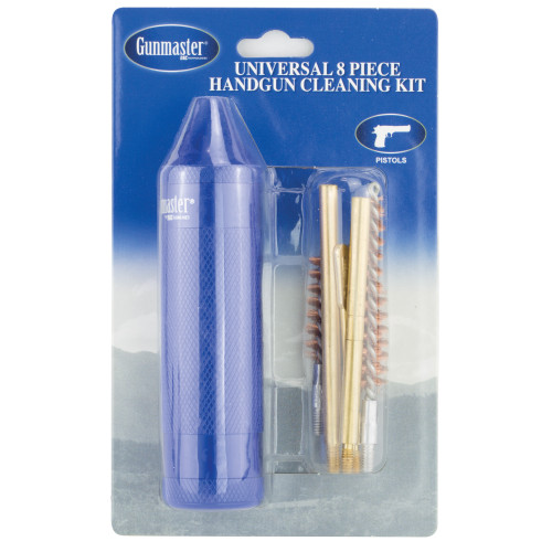 DAC GunMaster Compact Universal Pistol Cleaning Kit with Aluminum Handle