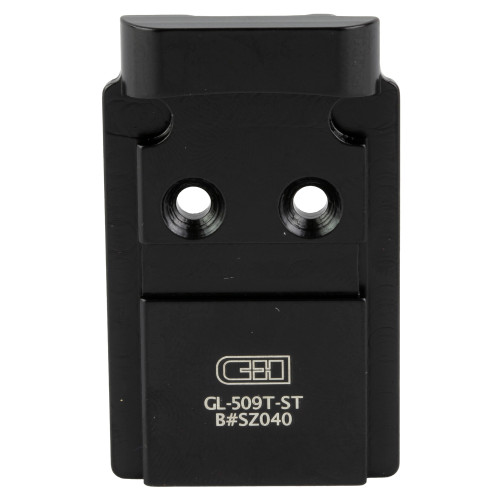 C&H Precision Glock MOS Mount Plate Model CPGL-509T-ST