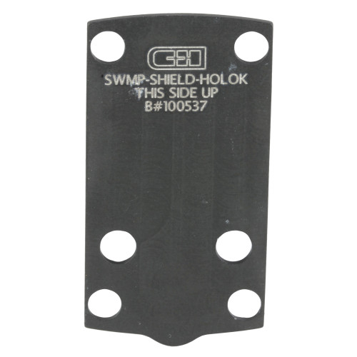 C&H Precision S&W M&P Shield 2.0 Holster Mounting Plate - Black