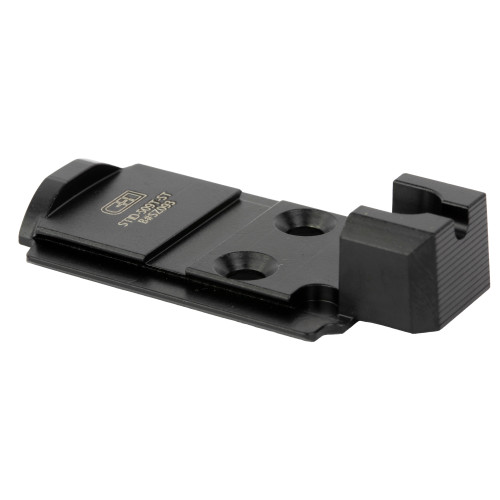 C&H Precision Staccato Duo Mount Plate (Part Number: STID-509T-ST) - Black