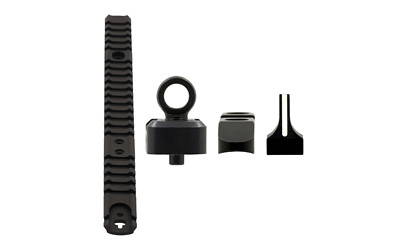 XS Sights Lever Rail, Fits Rossi R95, Anodized Finish, Black, Includes Ghost Ring Sights TS-1001-5