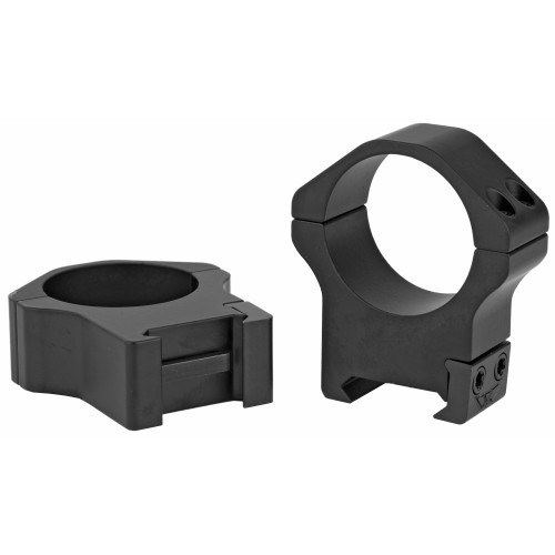 Warne Maxima Horizontal 30mm High Matte Scope Rings - Precision Mounting for Rifles