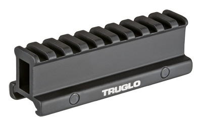 TRUGLO RISER MNT PICATINNY 1" Riser Mount for AR-15 Flattop - Black