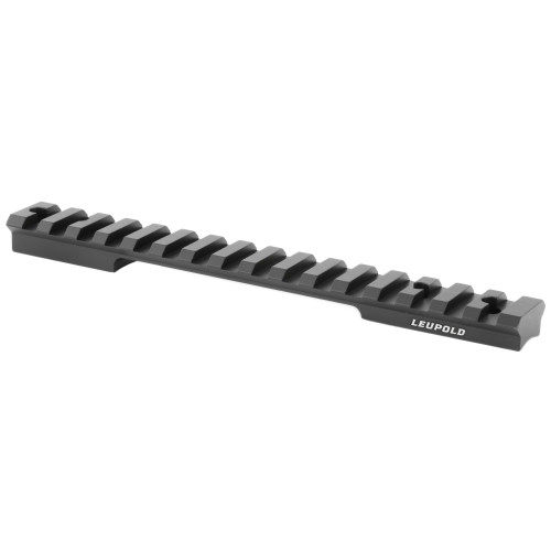 Leupold Backcountry Cross-Slot Base for Remington 700 - 1 Piece Black Aluminum Mount