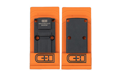 C&H Precision RMR to Acro Standard Mount Plate - Black, Part RMR-ACRO-XL-ST