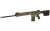 LWRC REPR MKII 7.62 NATO Rifle with 20-Inch Spiral Fluted Barrel and Magpul Stock in Olive Drab Green LWRC REPR MKII 7.62 NATO Rifle with 20-Inch Spiral Fluted Barrel and Magpul Stock in Olive Drab Green