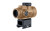 Trijicon MRO SD Coyote Red Dot Sight with 25mm Objective and 1X Magnification