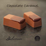 Bohemein Chocolate Caramel. Sweet, classic, soft textured caramel encased in a milk chocolate shell