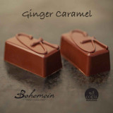 Bohemein Ginger Caramel. Dark soft textured caramel, accented with the the warm spice of real ginger. 
