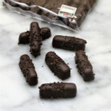 Mini Cocoa Nib Caramels are Mini Version of our Award winning Sea Salt Caramel conveniently wrapped in packet of 16 individual pieces. Great after dinner or with a good book.