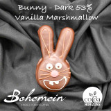 Bohemein Marshmallow Bunny. Cute as button and great addition to Easter hunt.