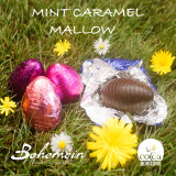 Bohemein Mint-Mallow filled mini Egg.  Ready to Enjoy and super Easy to hide in the garden
