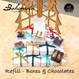 Bohemein Advent Tree Refill 
You have the tree and need the boxes and the chocolates. Bohemein Advent Tree Refill 
You have the tree and need the boxes and the chocolates.