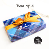 Black Devil Caramel, Maple , Apricot and Rosemary Ganache, Sauvignon Blanc Ganache