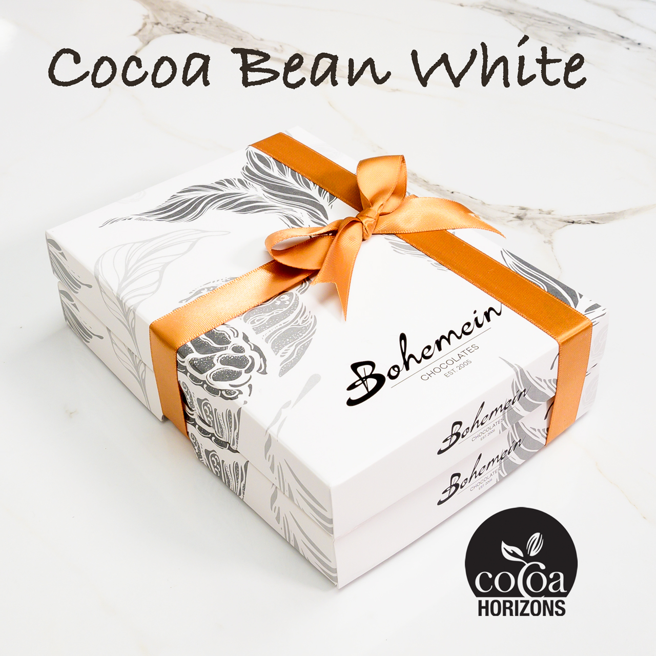 Cocoa Bean White Lid Pattern