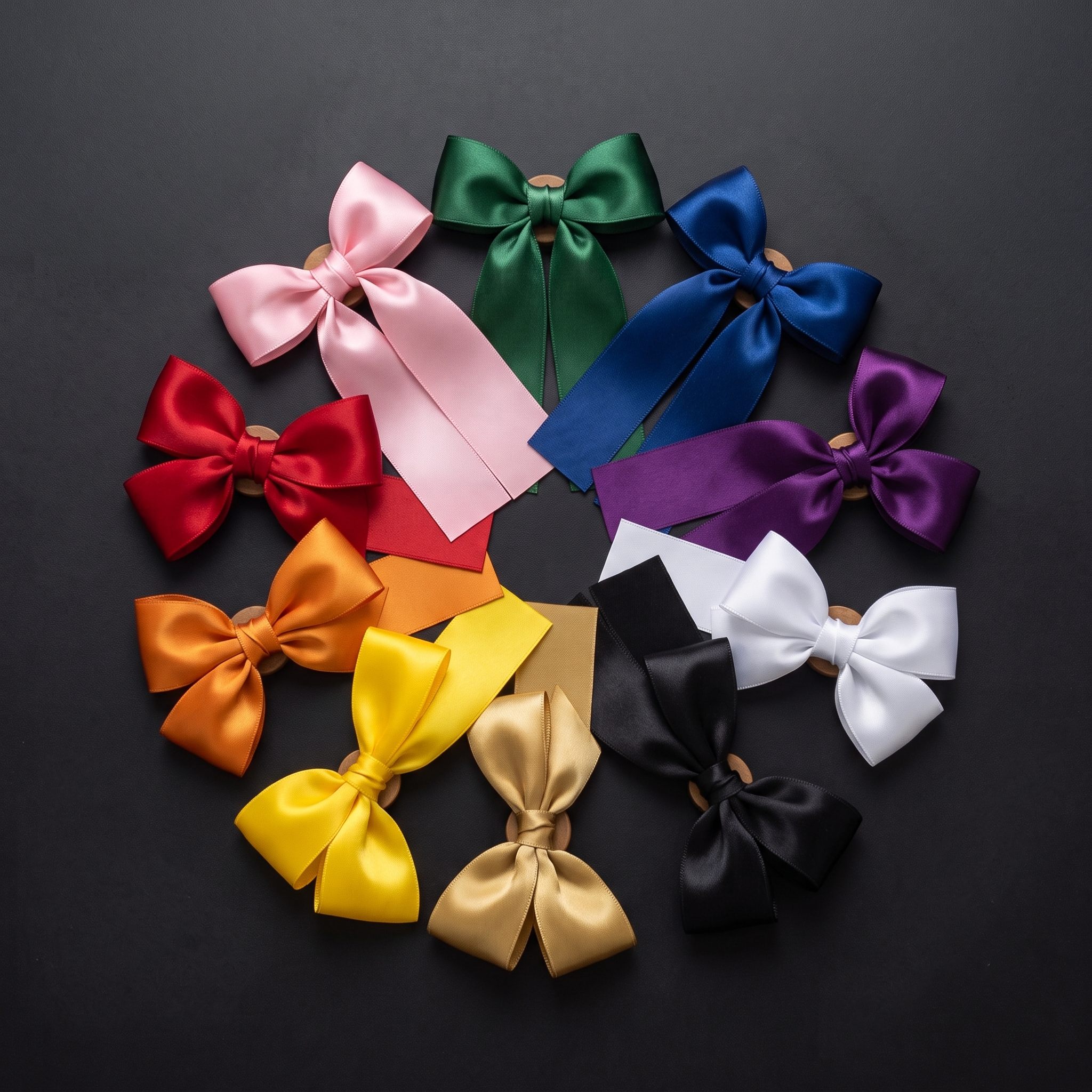 10 Signature Satin Ribbon Colors