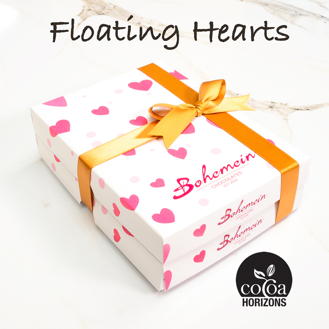 Floating Hearts Lid Pattern