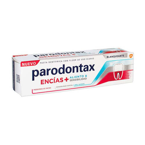 PARODONTAX ENCÍAS + ALIENTO Y SENSIBILIDAD BLANQUEANTE 75ML