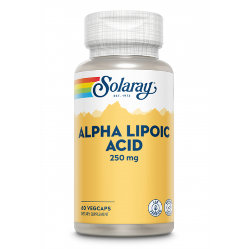 SOLARAY ALPHA LIPOIC ACID 250MG 60 CÁPULAS