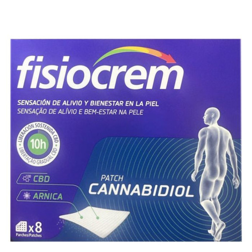 FISIOCREM PARCHE CANNABIDIOL 8 UNIDADES
