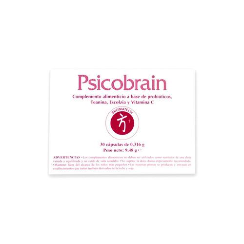BROMATECH PSICOBRAIN 30 CÁPSULAS