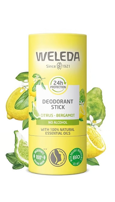 WELEDA DESODORANTE EN STICK CITRUS-BERGAMOTA 50 G