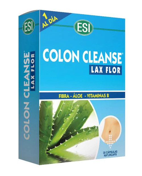 ESI COLON CLEANSE LAX FLOR 30 CÁPSULAS