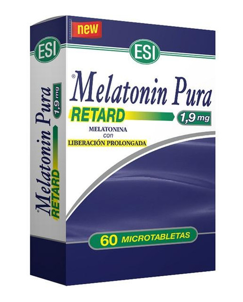 MELATONIN RETARD 1,90 MG 60 TABLETAS