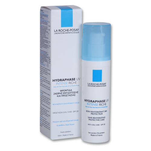 La roche hydraphase uv intense rica 50 mL