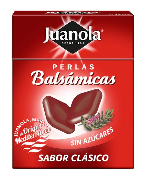 JUANOLA PERLAS BALSÁMICAS SABOR REGALIZ 25 G