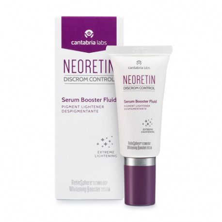 Neoretin discrom control serum booster fluid