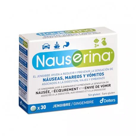 Nauserina 30 comprimidos