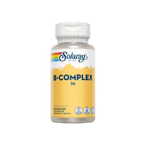 SOLARAY B Complex 50 - 50 VegCaps