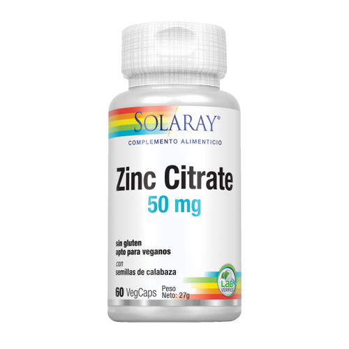 Solaray zinc 60 caps