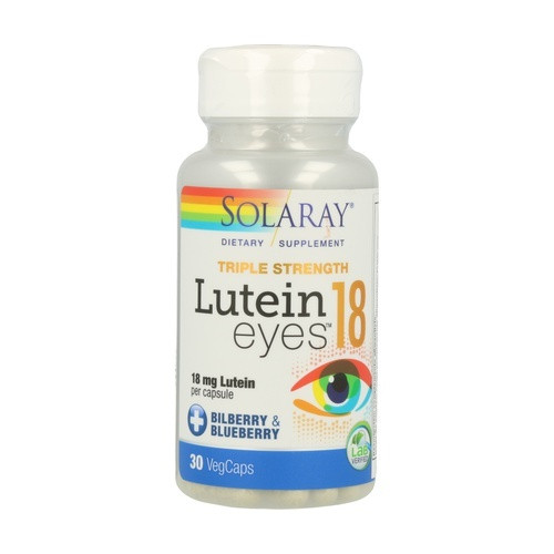 Solaray lutein eyes 18 mg 30caps