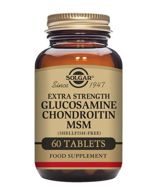 60 comprimidos glucosamina, condroitina, msm solgar