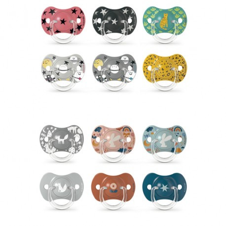 Chupete silicona anatómico suavinex clásico 0-6 m 2 U