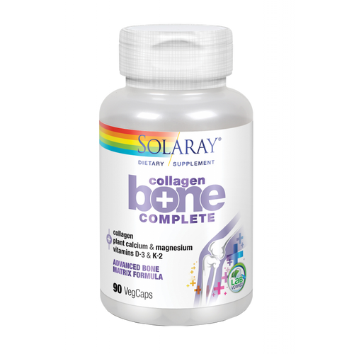 Solaray collagen bone complete 90 capsulas