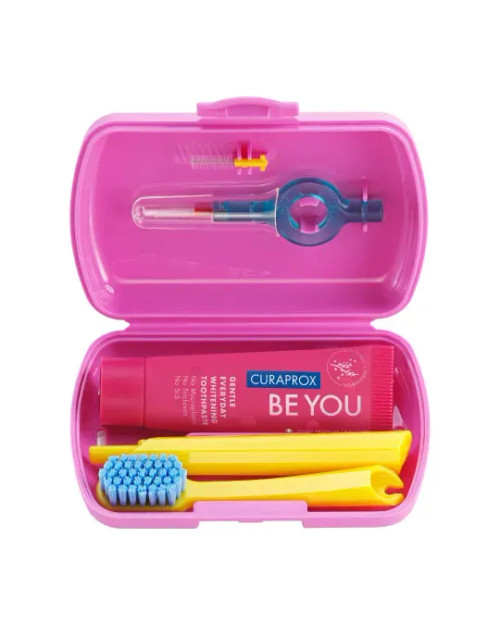 CURAPROX TRAVEL SET MAGENTA