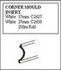 MOULD INSERT CURVED White F1472 300mt