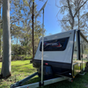 Starlink mounting pole with universal mounting bracket  - black only
