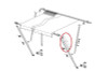 CAREFREE REMOTE LOCK WHITE