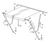 CAREFREE CARPORT FOOT WHITE